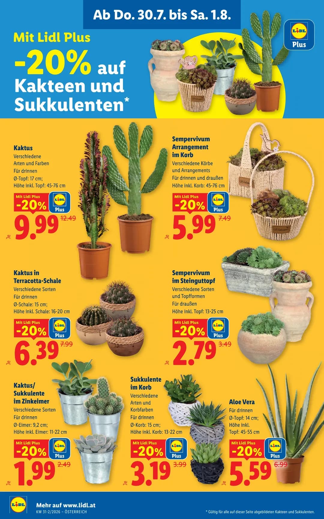 Seite 26 des Lidl Flugblatts – Wochenangebote ab 31.07.2026