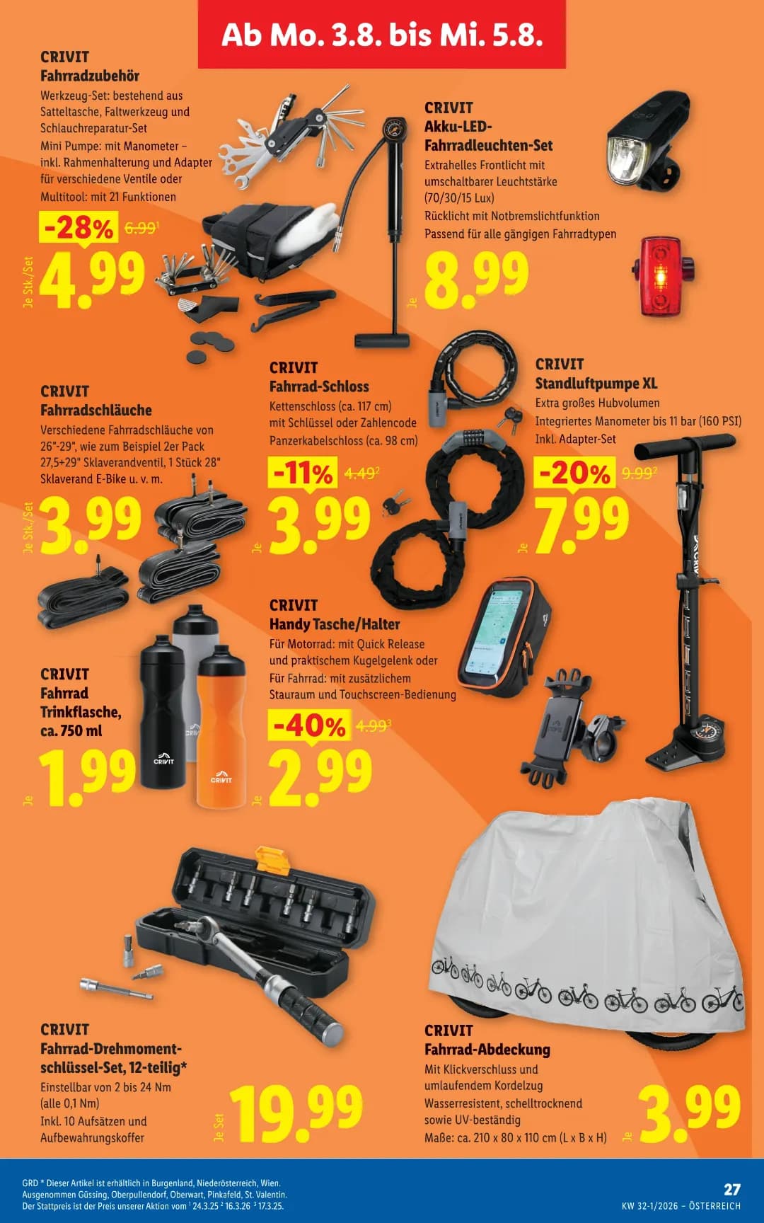Seite 34 des Lidl Flugblatts – Wochenangebote ab 31.07.2026