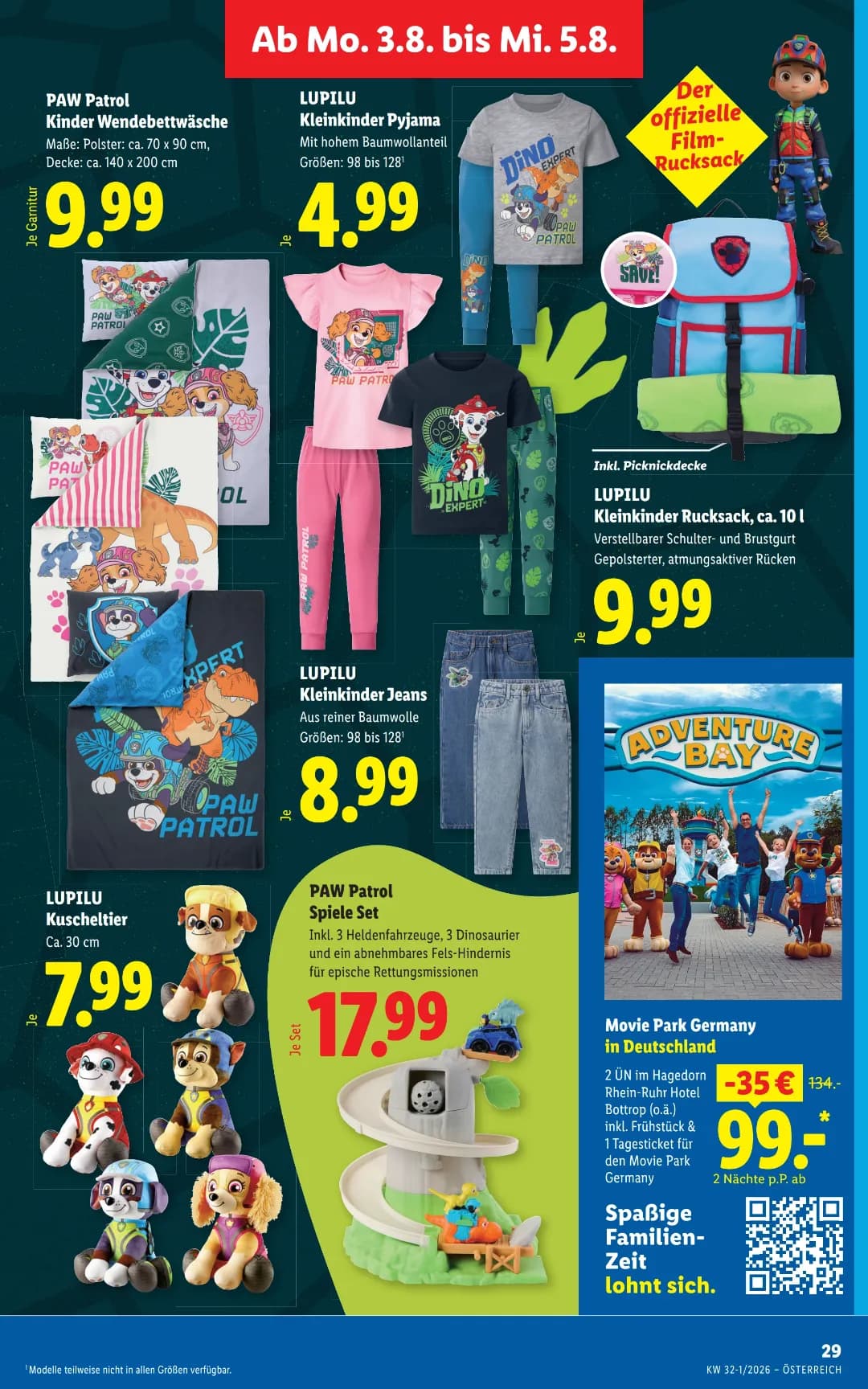 Seite 36 des Lidl Flugblatts – Wochenangebote ab 31.07.2026