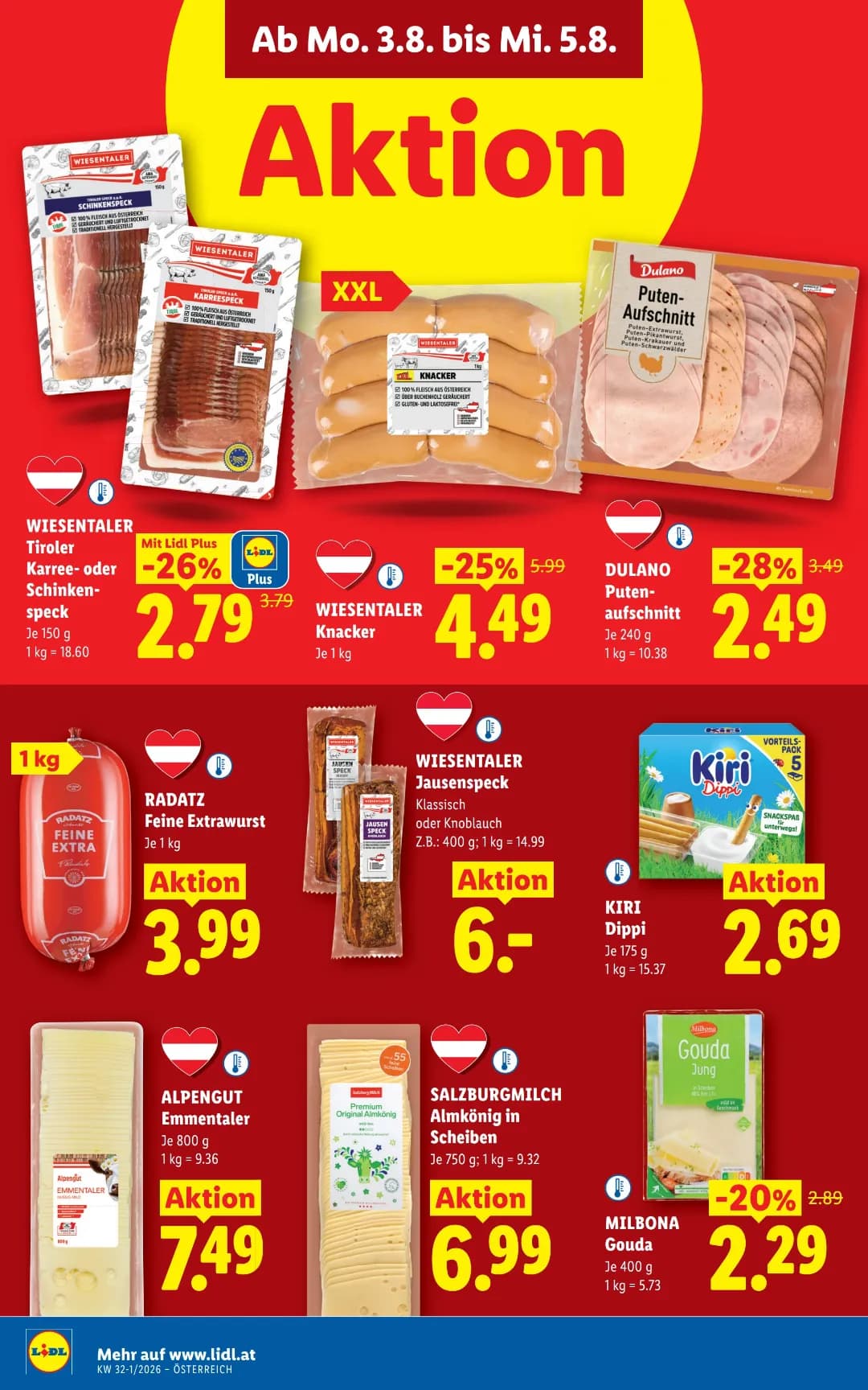 Seite 41 des Lidl Flugblatts – Wochenangebote ab 31.07.2026