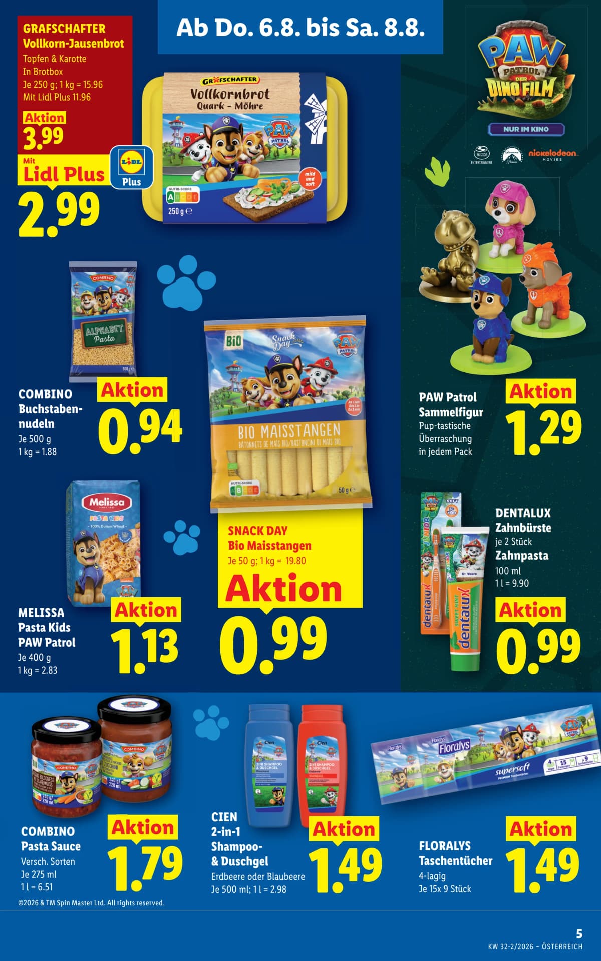 Seite 7 des Lidl Flugblatts – Aktuelle Angebote ab 23.08.2026.