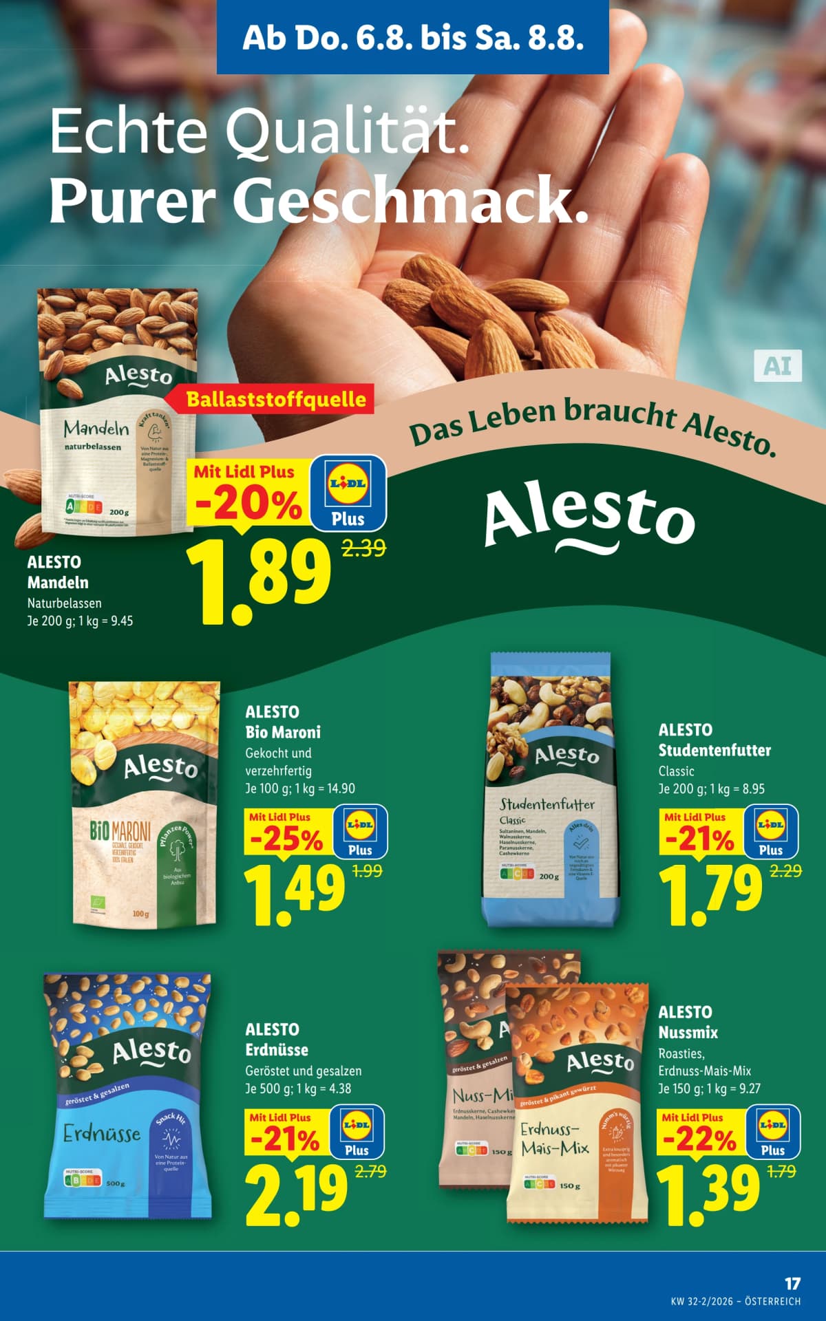 Seite 19 des Lidl Flugblatts – Aktuelle Angebote ab 23.08.2026.