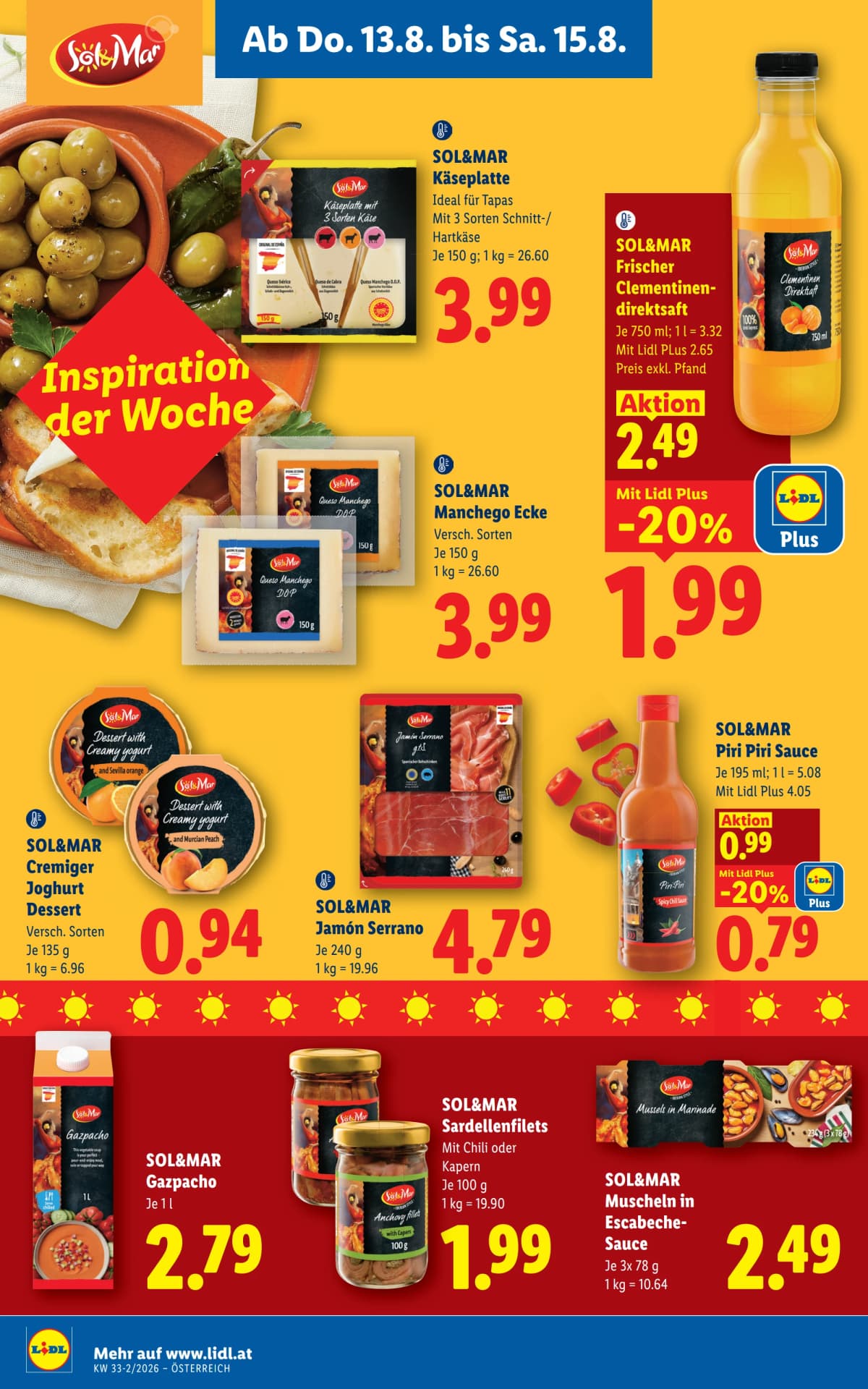 Seite 14 des Lidl Flugblatts – Aktuelle Angebote ab 23.08.2026.