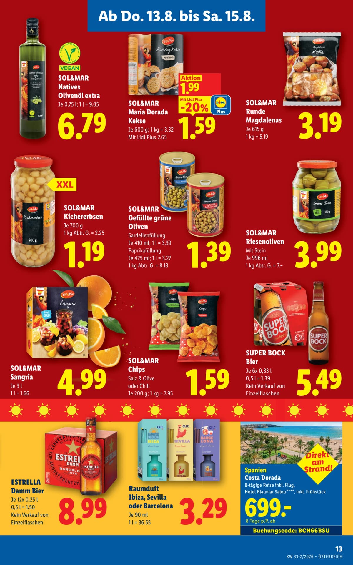 Seite 15 des Lidl Flugblatts – Aktuelle Angebote ab 23.08.2026.