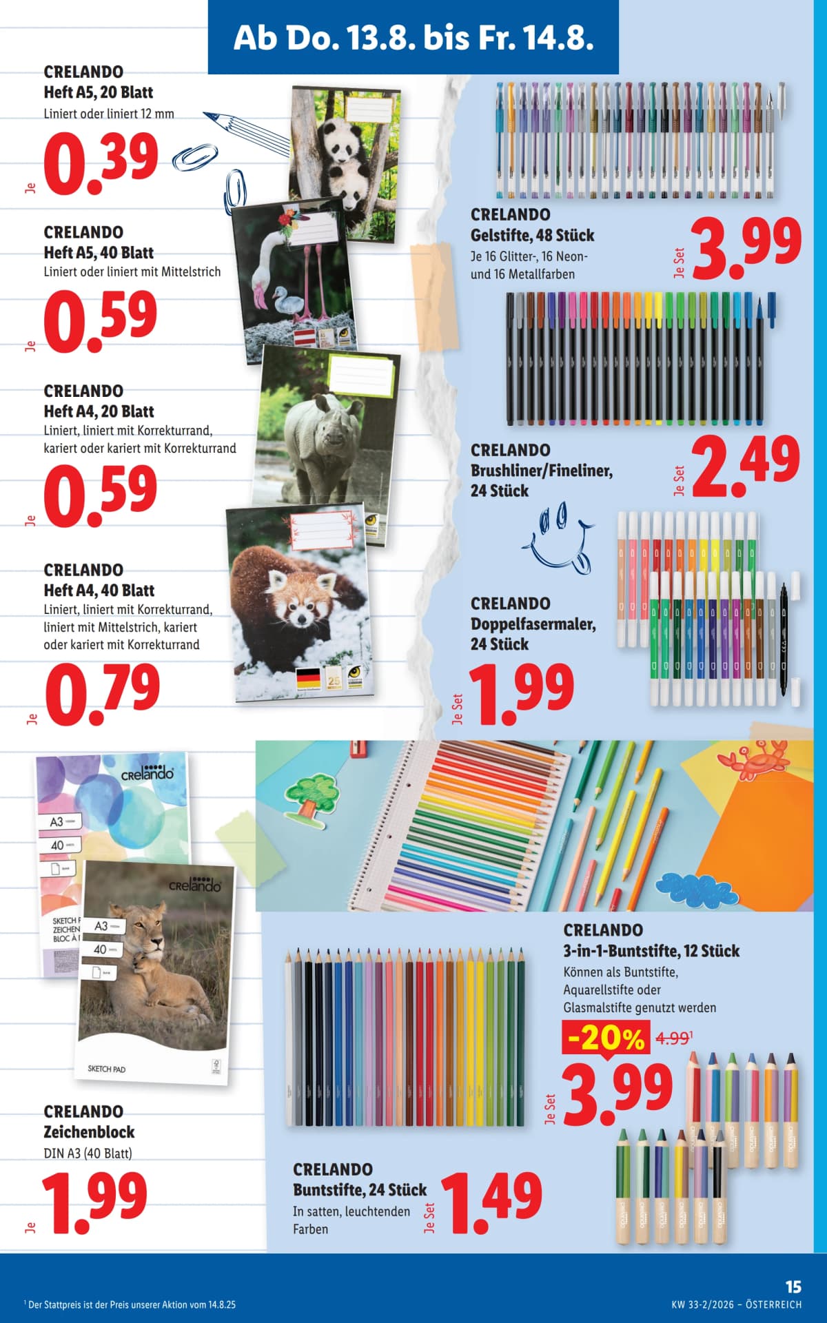 Seite 19 des Lidl Flugblatts – Aktuelle Angebote ab 23.08.2026.