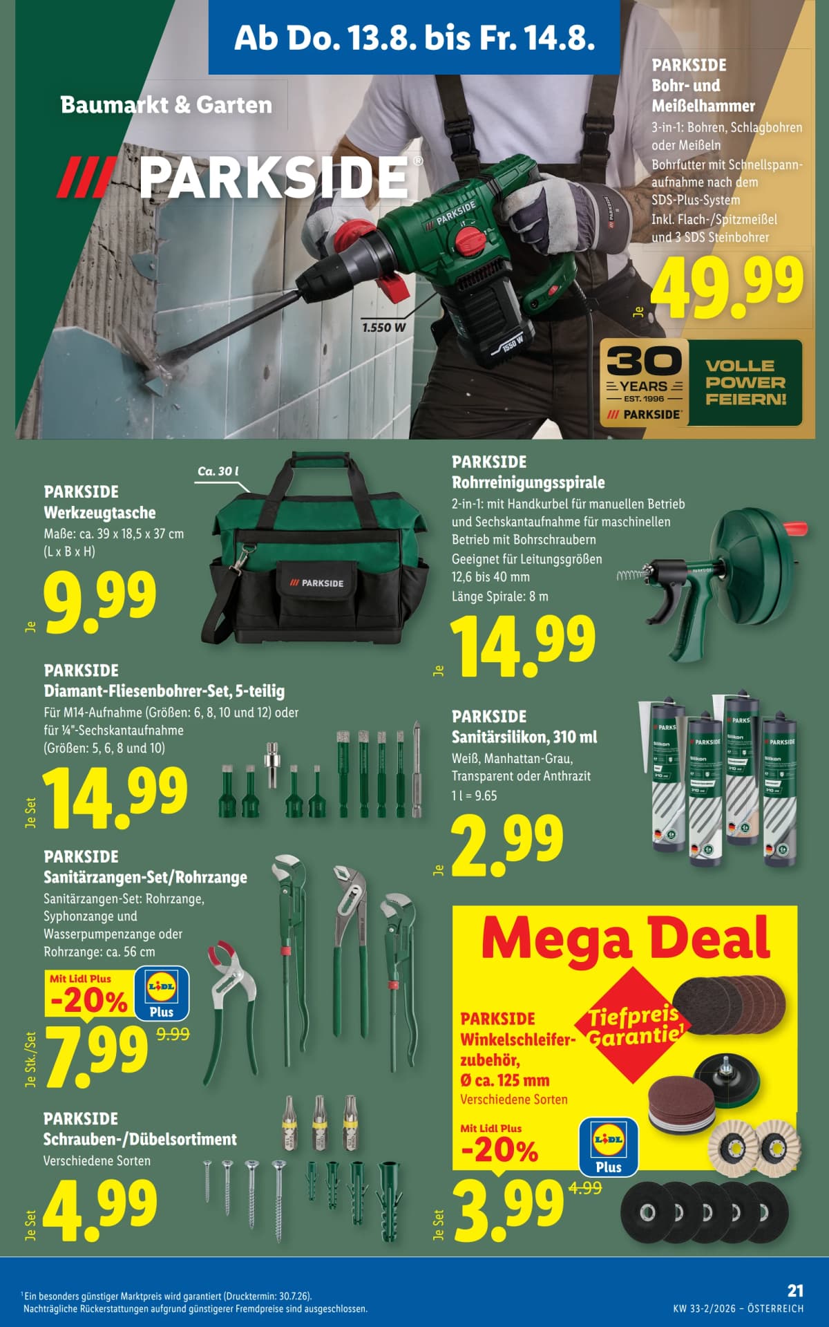 Seite 25 des Lidl Flugblatts – Aktuelle Angebote ab 23.08.2026.
