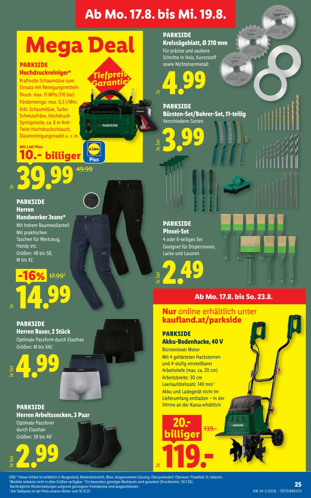 Seite 32 des Lidl Flugblatts – Aktuelle Angebote ab 23.08.2026.