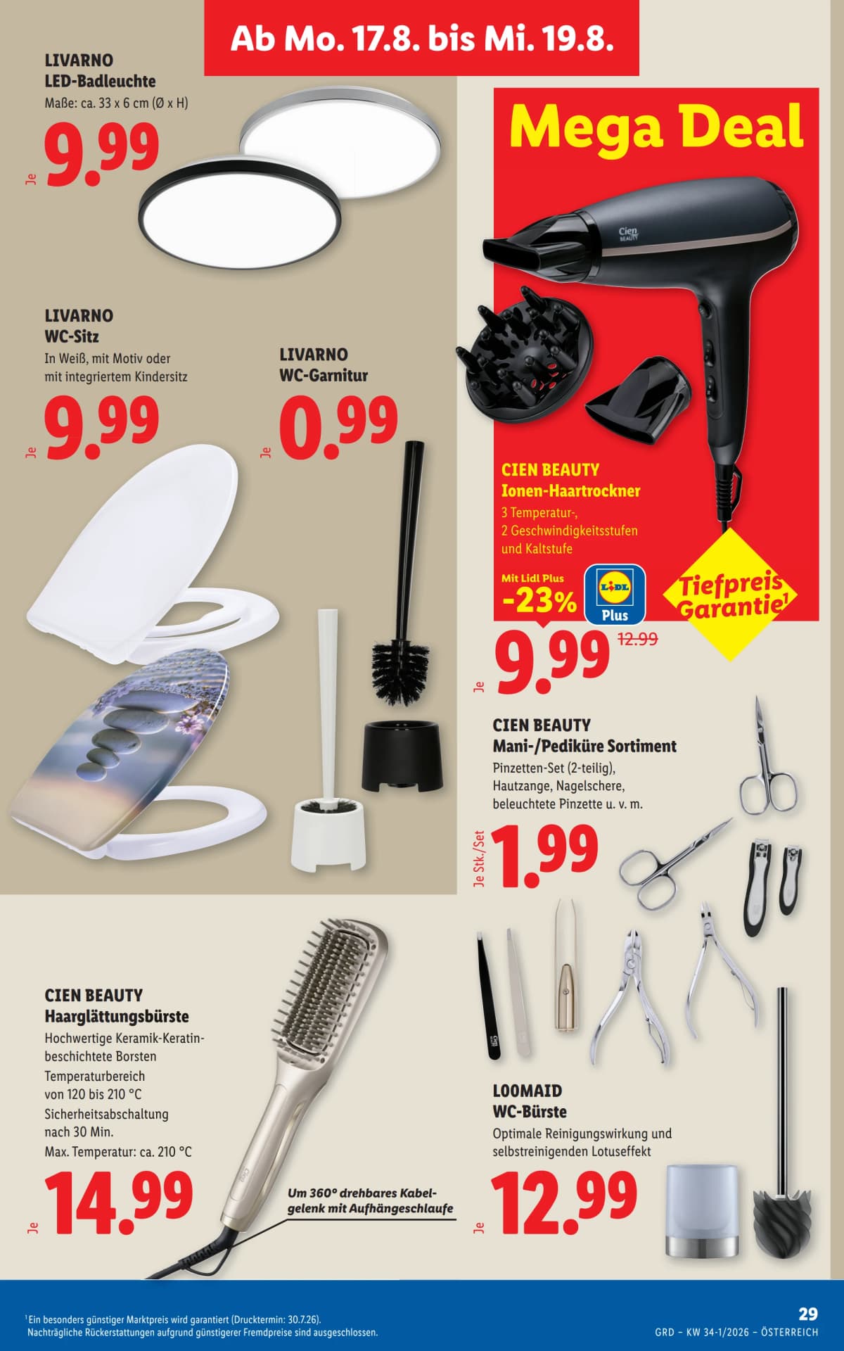 Seite 36 des Lidl Flugblatts – Aktuelle Angebote ab 23.08.2026.