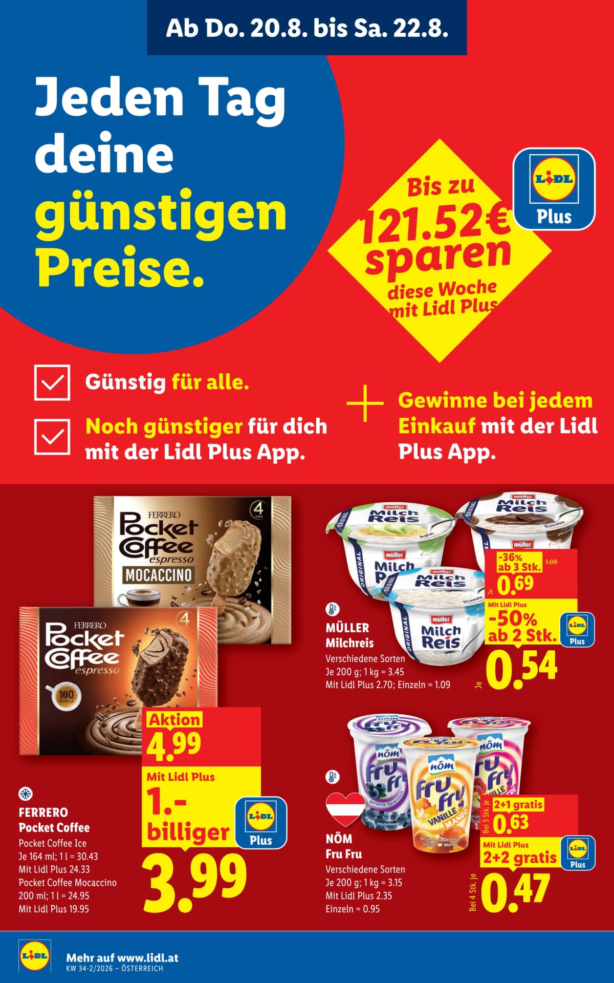 Seite 2 des Lidl Flugblatts – Aktuelle Angebote ab 23.08.2026.