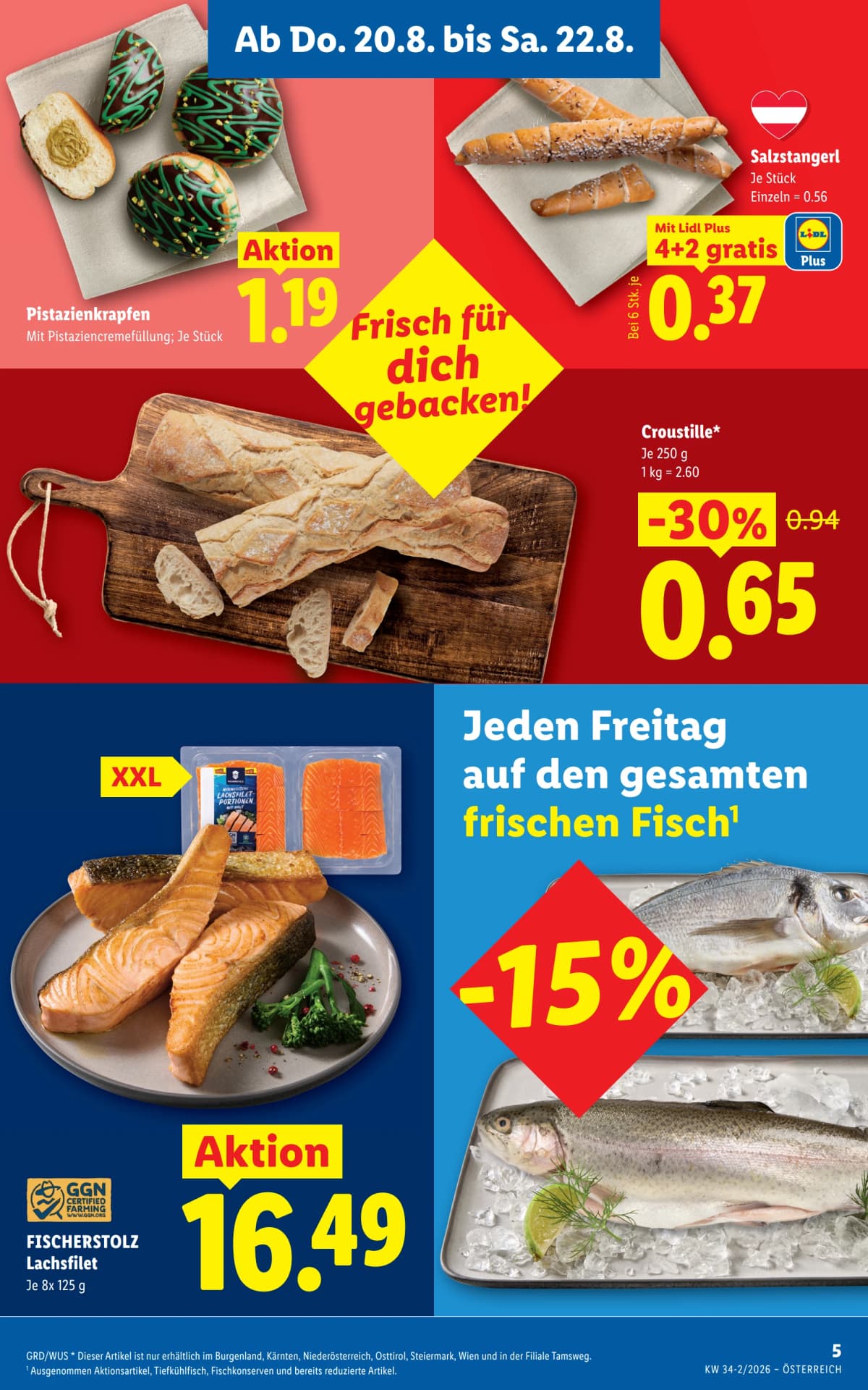 Seite 7 des Lidl Flugblatts – Aktuelle Angebote ab 23.08.2026.