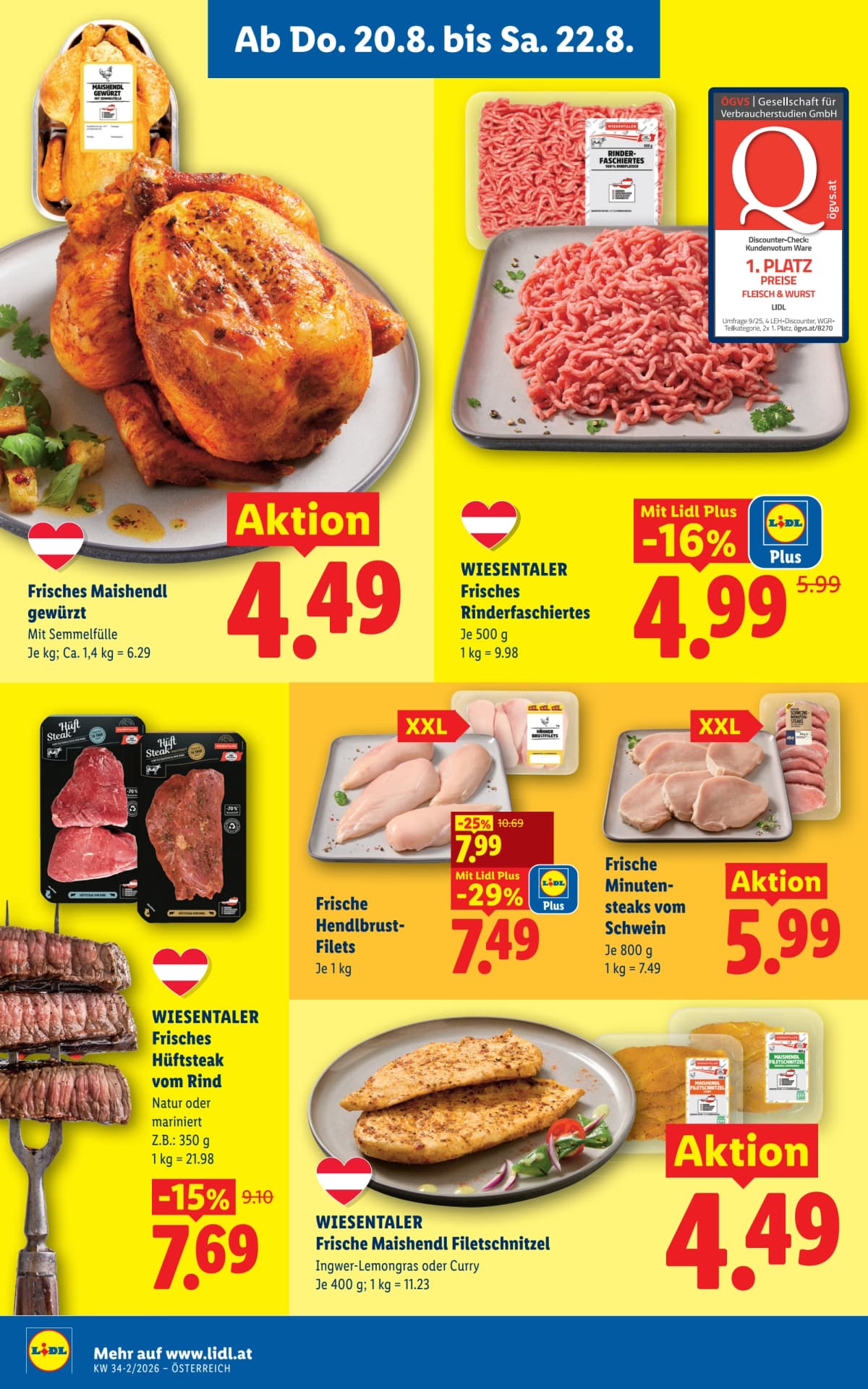 Seite 8 des Lidl Flugblatts – Aktuelle Angebote ab 23.08.2026.
