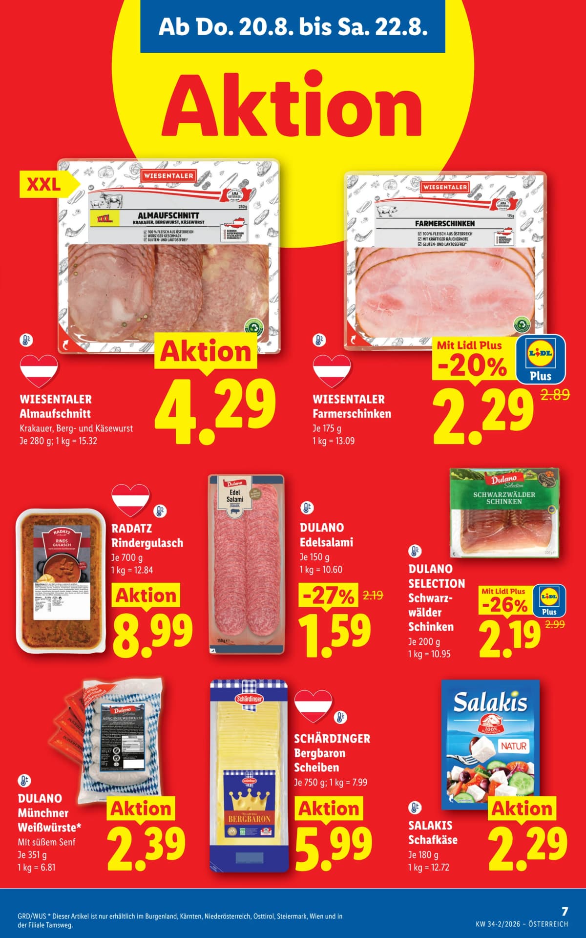 Seite 9 des Lidl Flugblatts – Aktuelle Angebote ab 23.08.2026.
