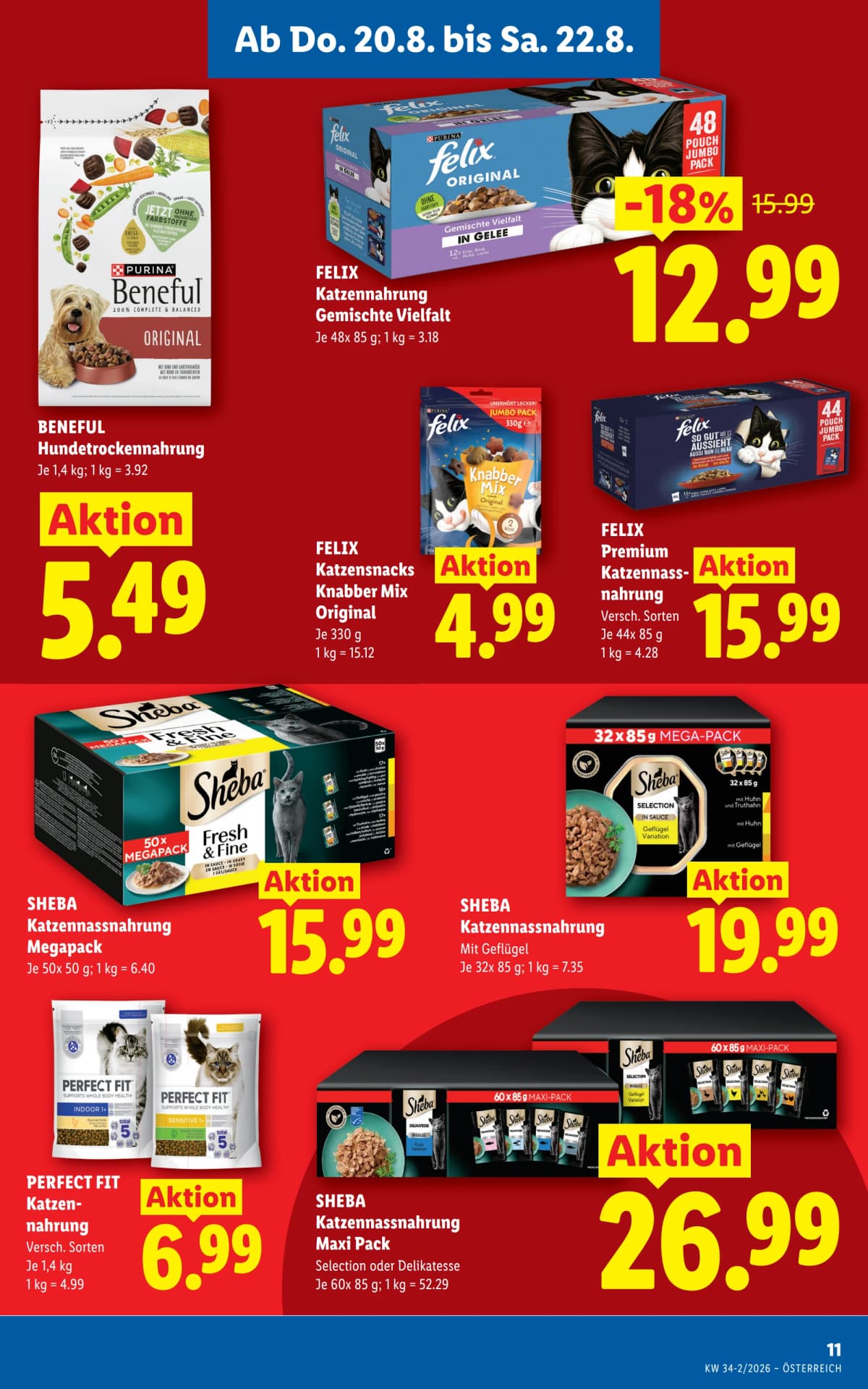 Seite 13 des Lidl Flugblatts – Aktuelle Angebote ab 23.08.2026.