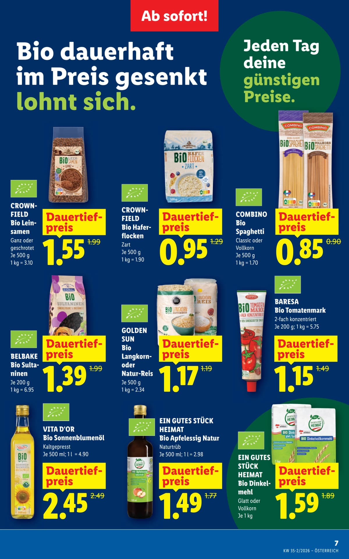Seite 9 des Lidl Flugblatts – Aktuelle angebote