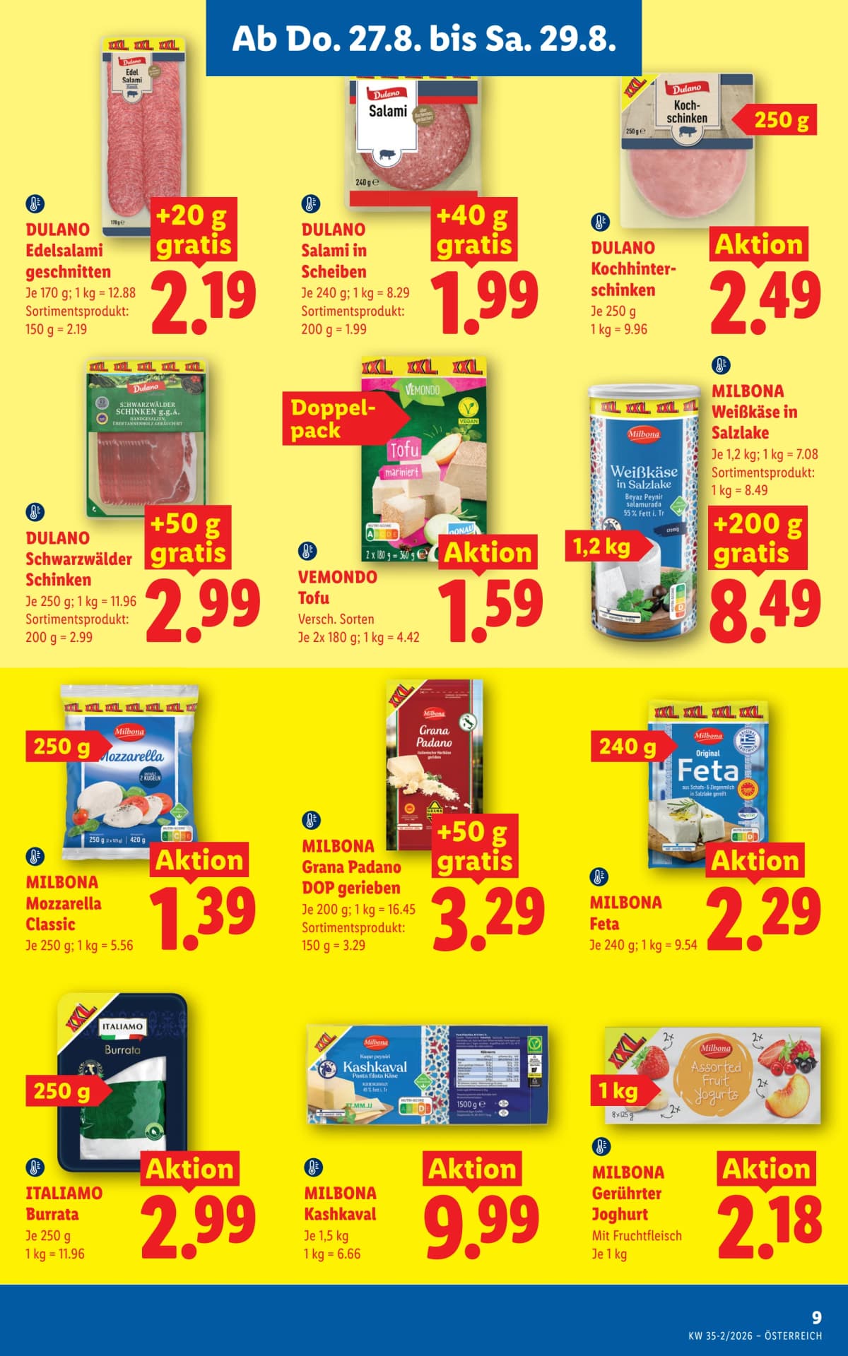 Seite 11 des Lidl Flugblatts – Aktuelle angebote