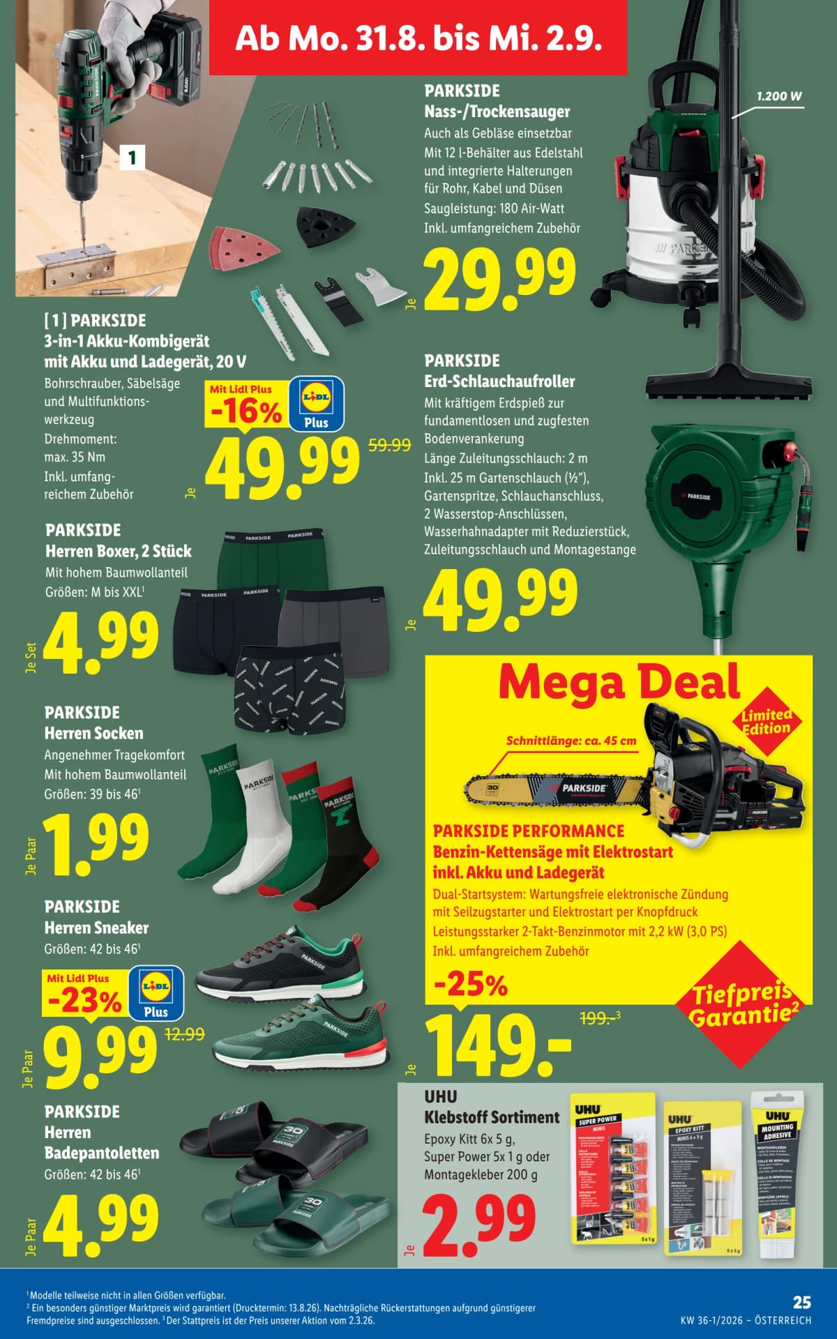 Seite 32 des Lidl Flugblatts – Aktuelle angebote