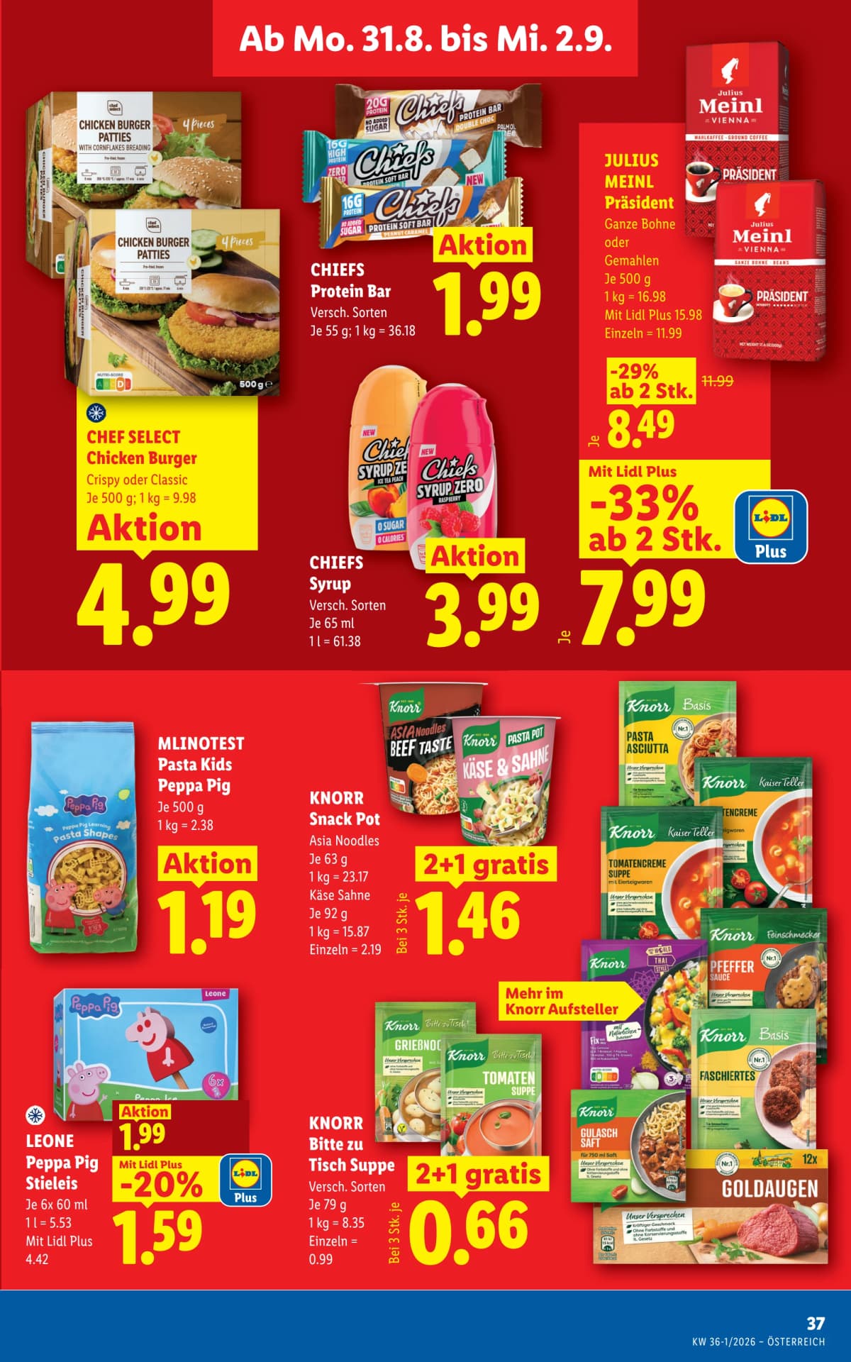 Seite 46 des Lidl Flugblatts – Aktuelle angebote