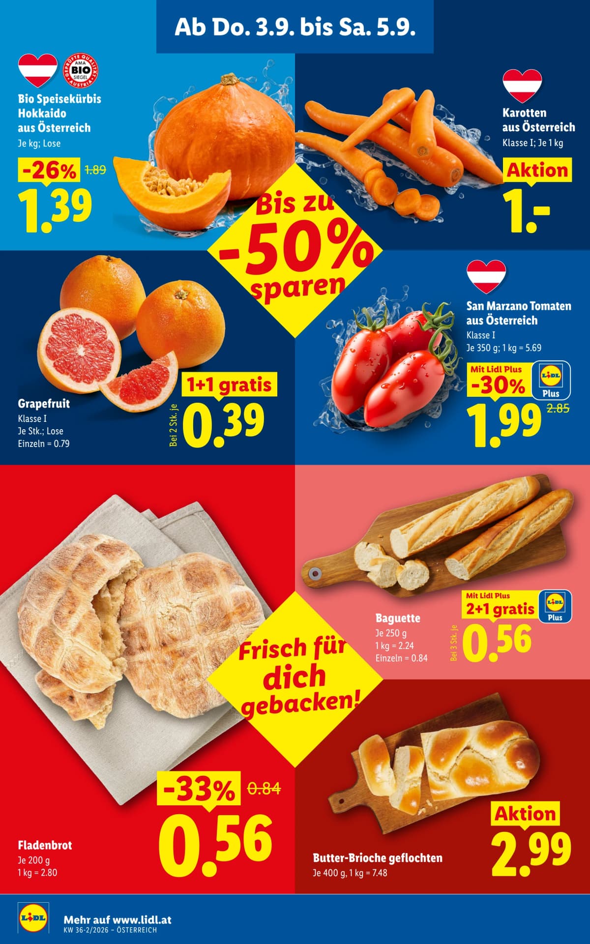 Seite 6 des Lidl Flugblatts – Aktuelle Angebote ab 09.09.2026.