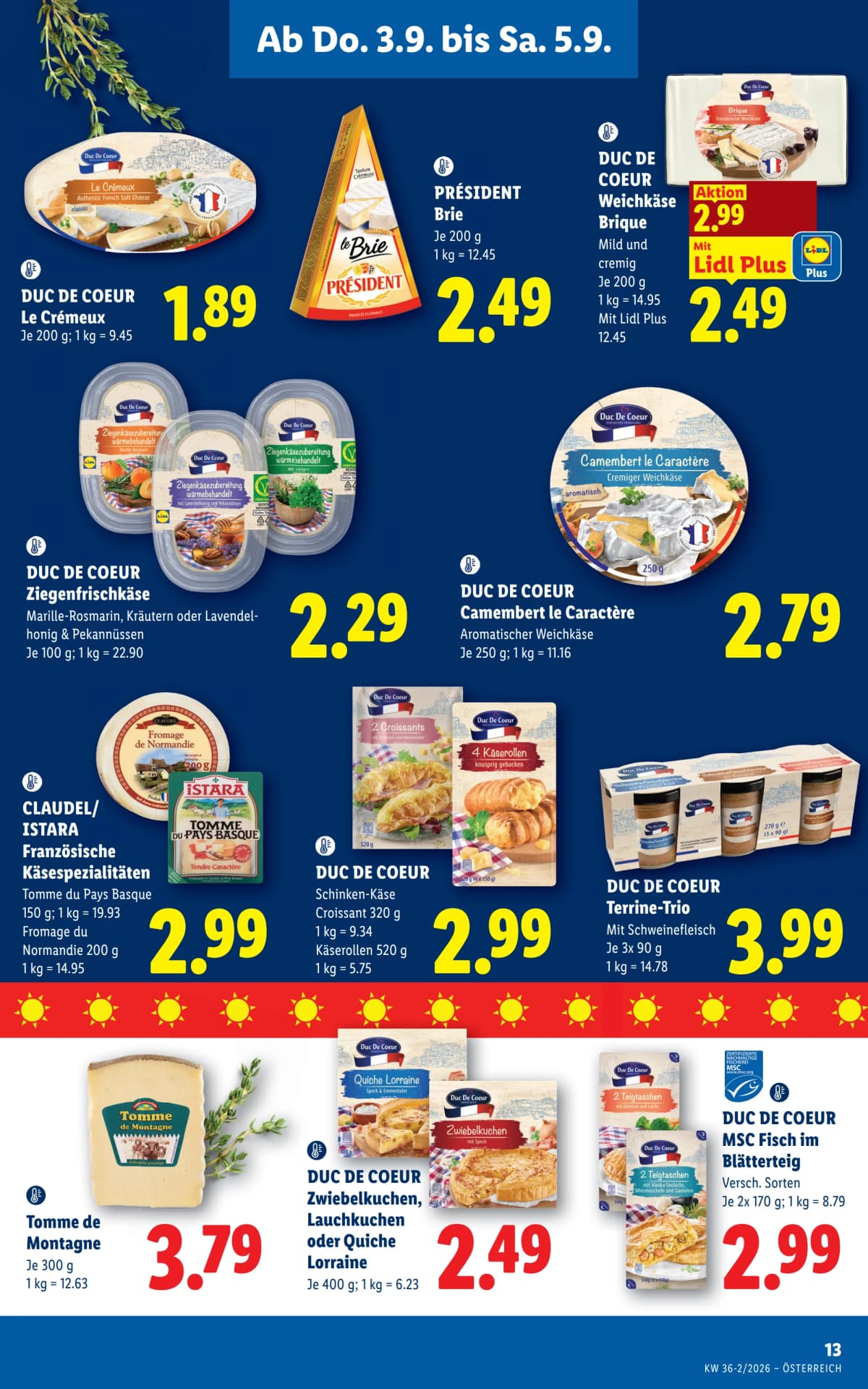 Seite 15 des Lidl Flugblatts – Aktuelle Angebote ab 09.09.2026.