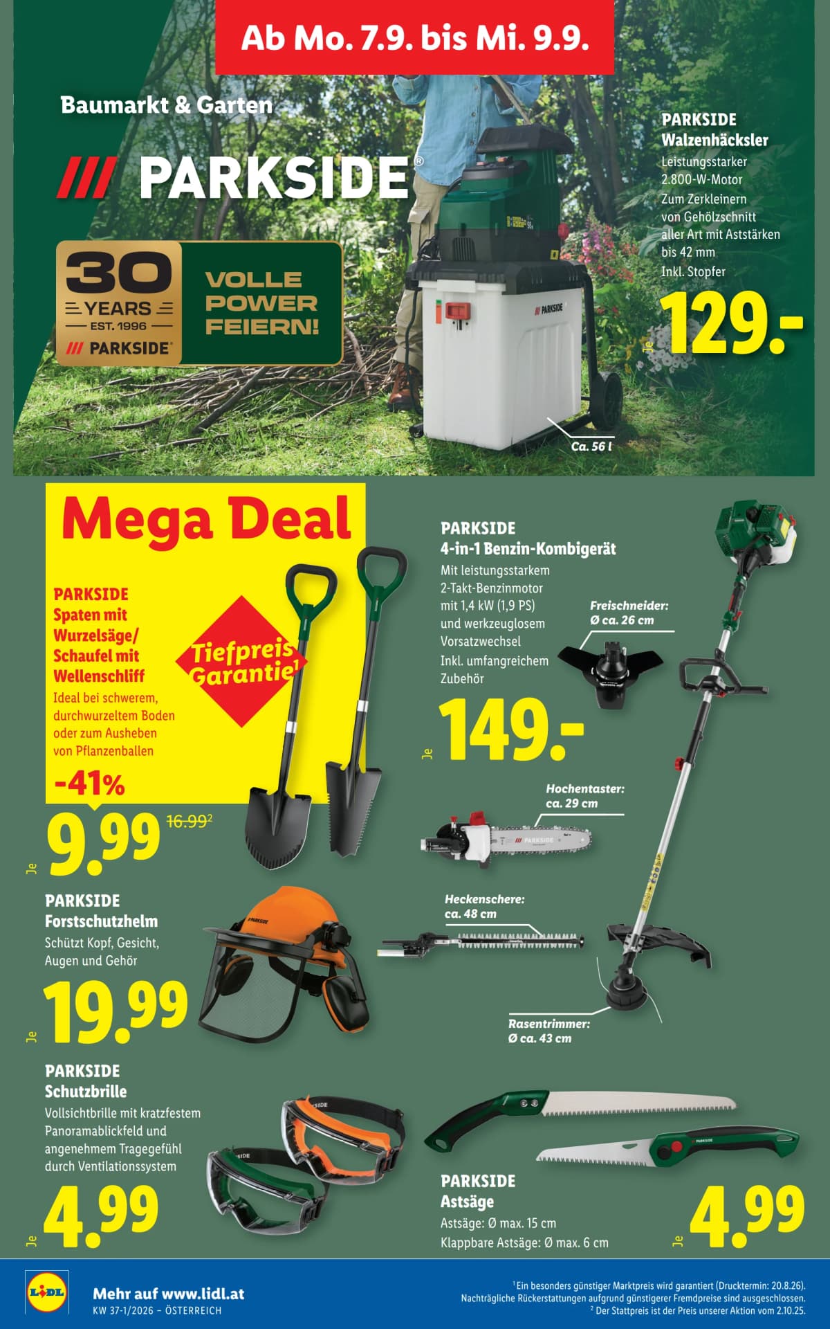 Seite 33 des Lidl Flugblatts – Aktuelle Angebote ab 09.09.2026.