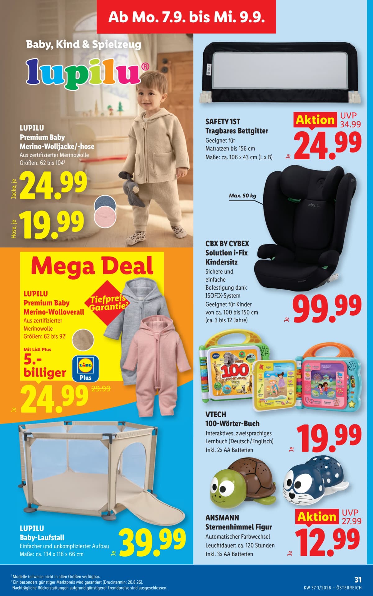 Seite 38 des Lidl Flugblatts – Aktuelle Angebote ab 09.09.2026.