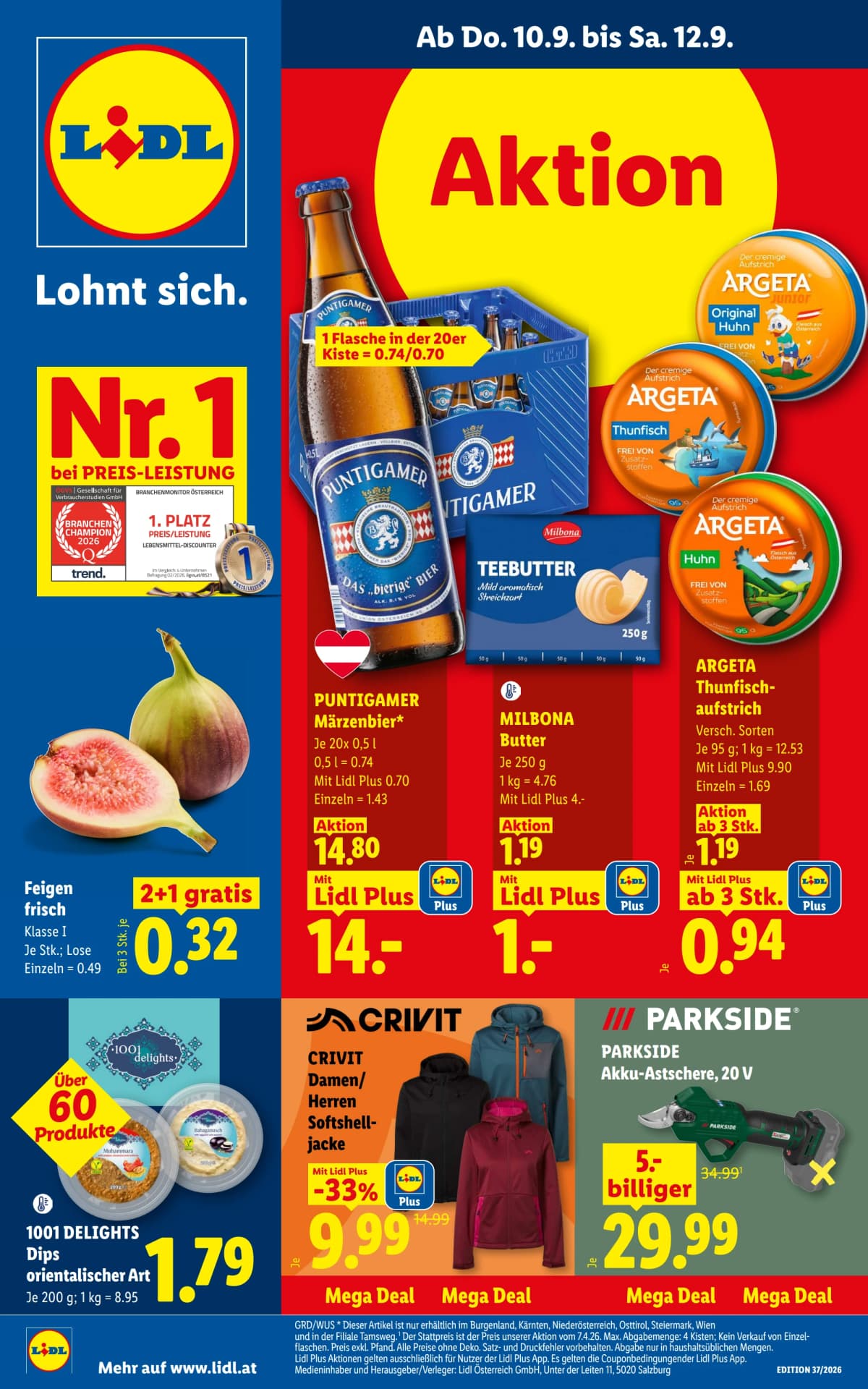 Lidl Flugblatt ab 10.09.2026. – Aktuelle Angebote