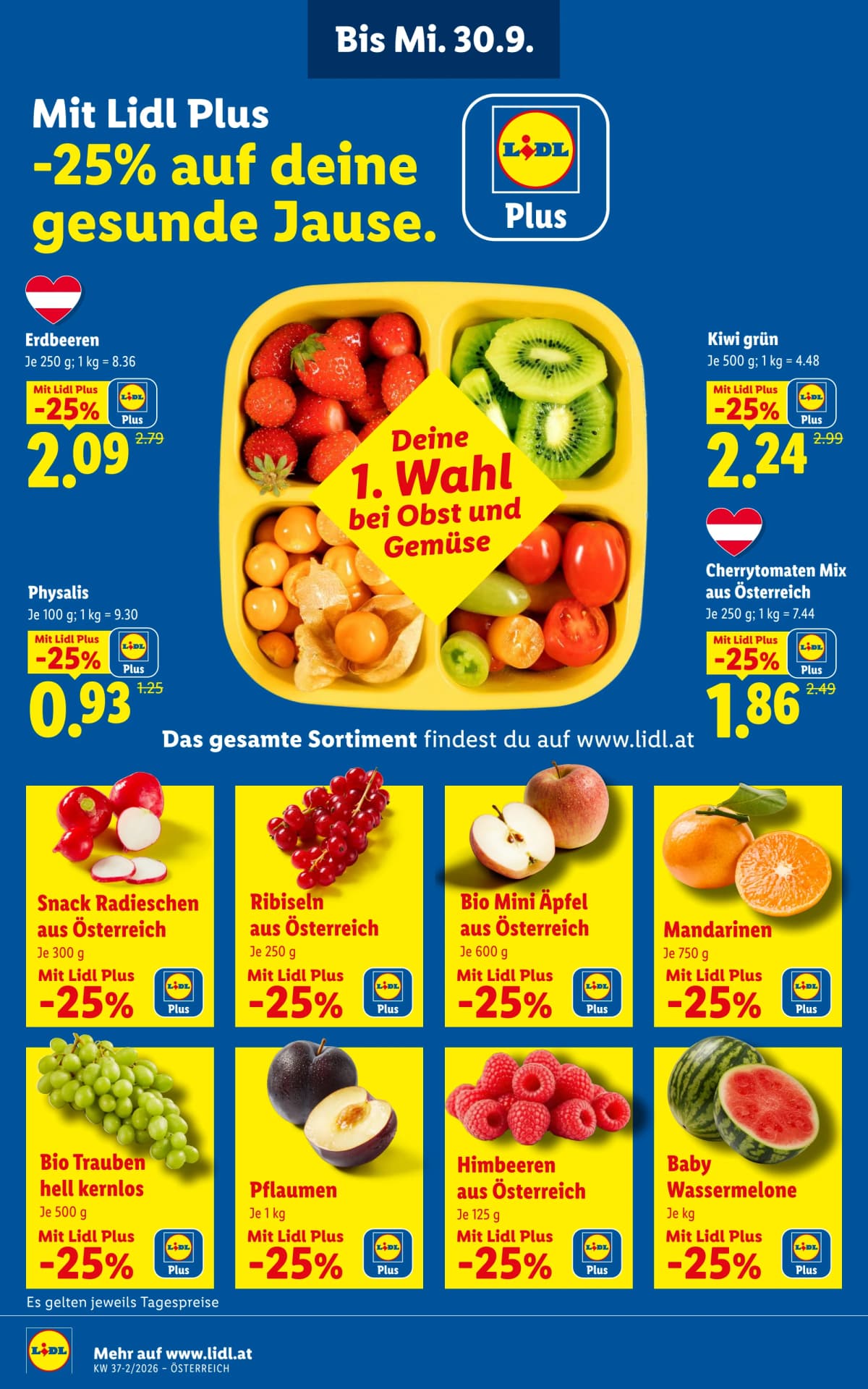 Seite 2 des Lidl Flugblatts – Aktuelle Angebote ab 08.09.2026.