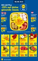 Titelblatt des Lidl Prospekts Aktuelle Angebote
