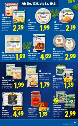 Seite 15 des Lidl Prospekts Aktuelle Angebote