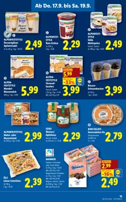 Seite 17 des Lidl Prospekts Aktuelle Angebote
