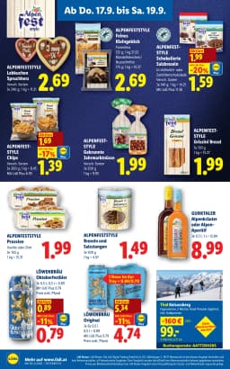Seite 18 des Lidl Prospekts Aktuelle Angebote