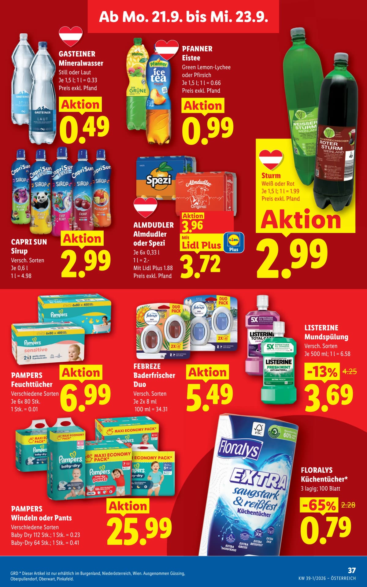 Seite 44 des Lidl Flugblatts – Aktuelle Angebote