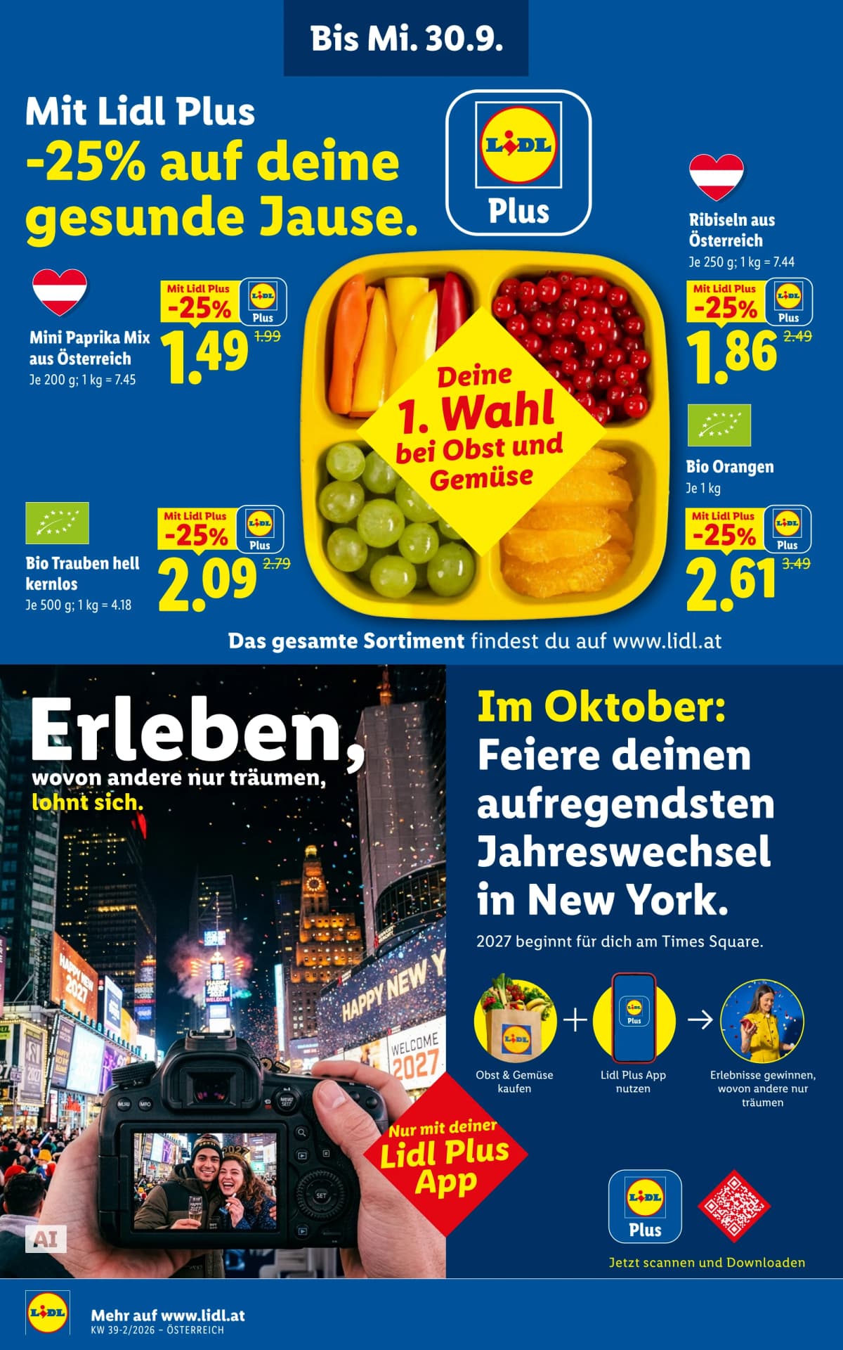 Seite 2 des Lidl Flugblatts – Aktuelle Angebote