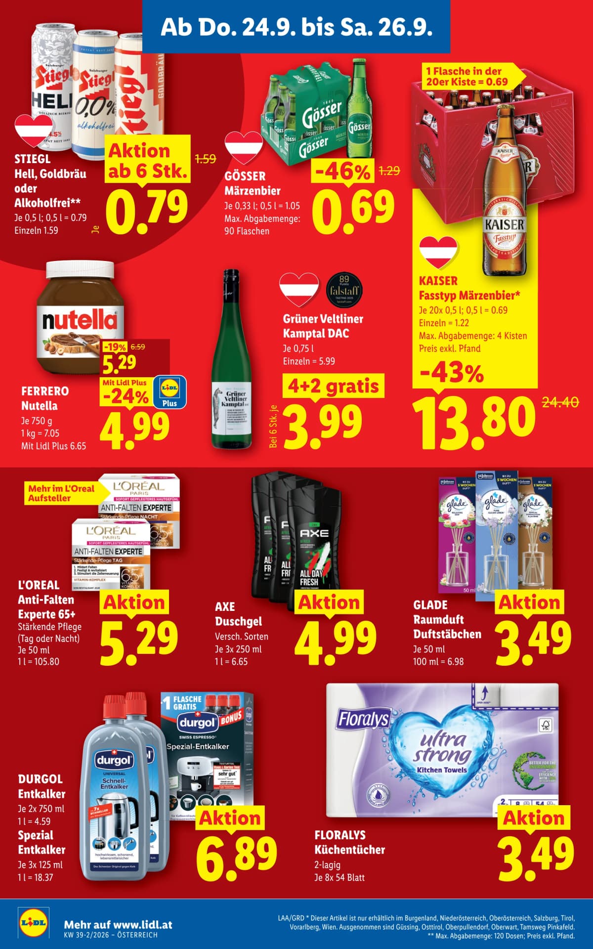 Seite 18 des Lidl Flugblatts – Aktuelle Angebote