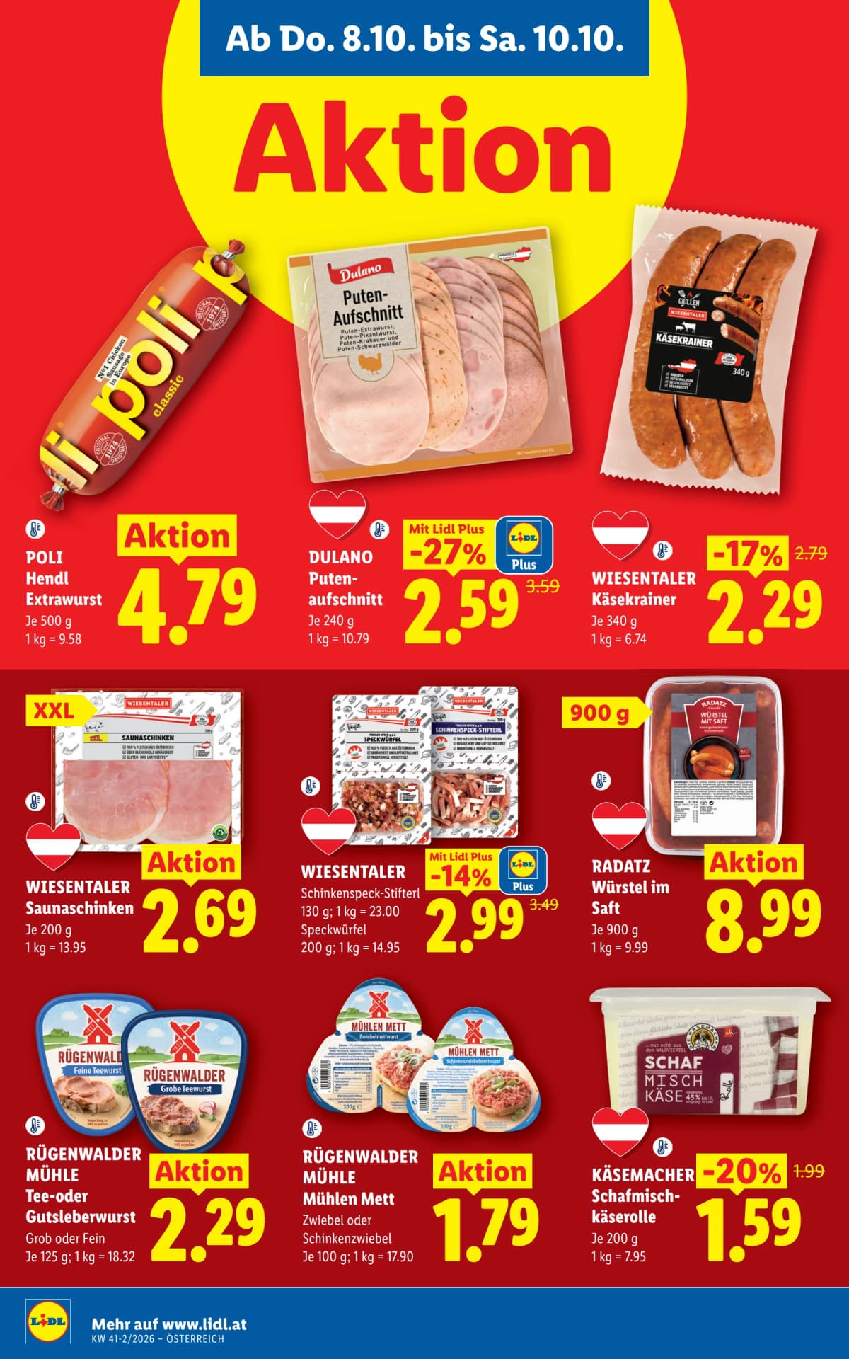 Seite 10 des Lidl Flugblatts – Aktuelle Angebote