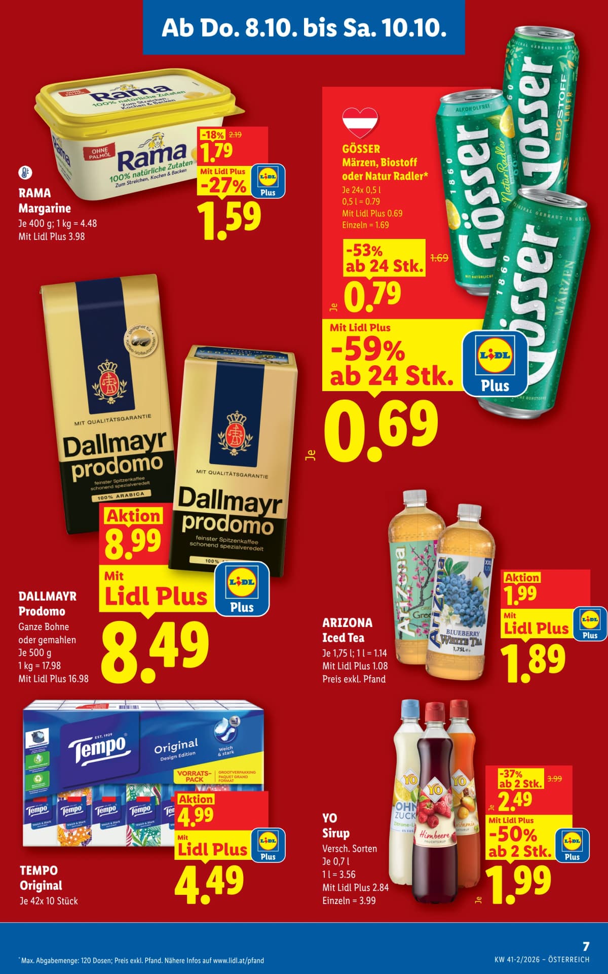 Seite 9 des Lidl Flugblatts – Aktuelle Angebote