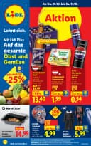 Titelblatt des Lidl Prospekts Aktuelle Angebote