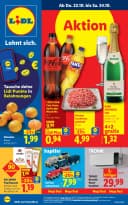 Titelblatt des Lidl Prospekts Aktuelle Angebote