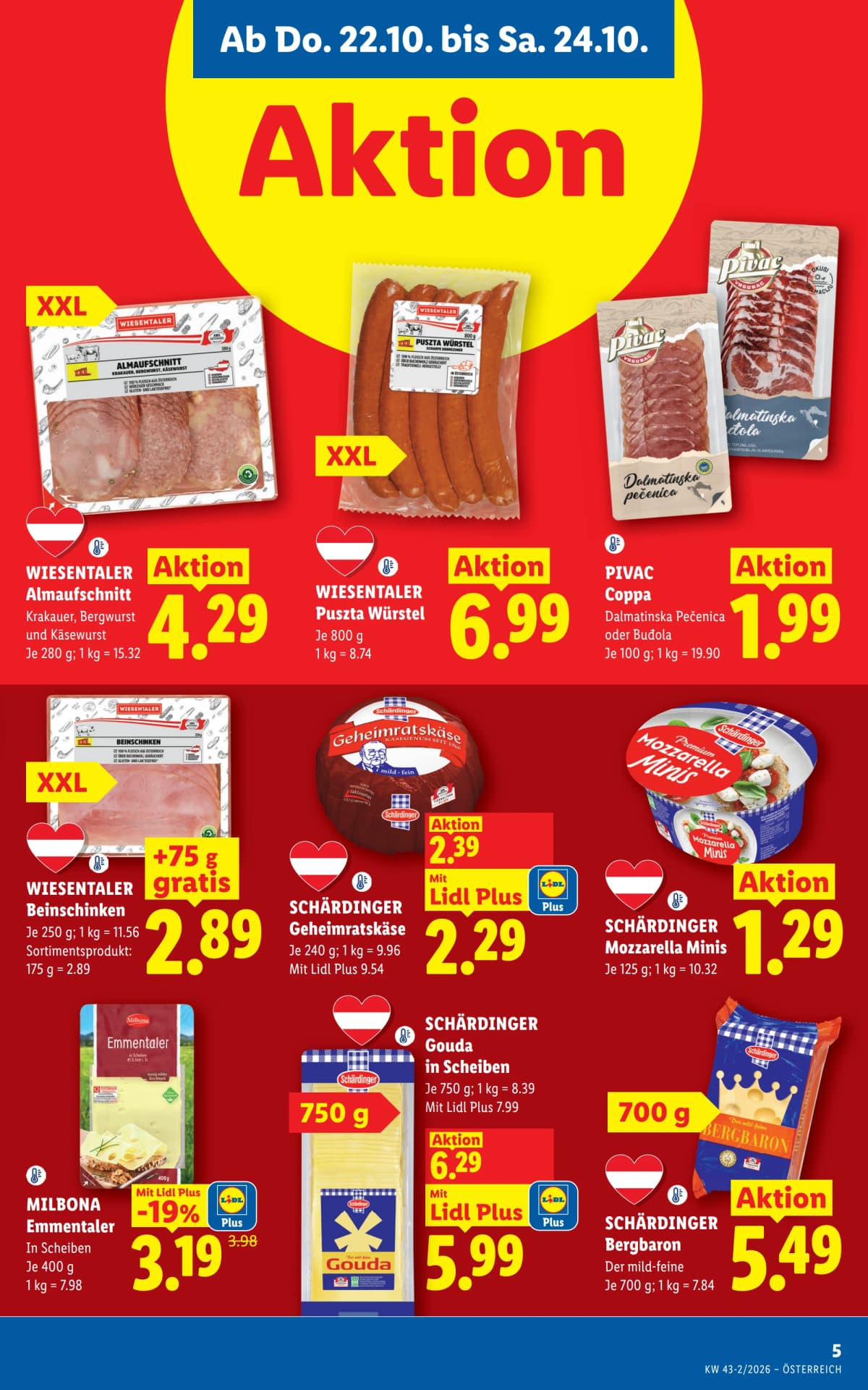 Seite 7 des Lidl Flugblatts – Aktuelle Angebote