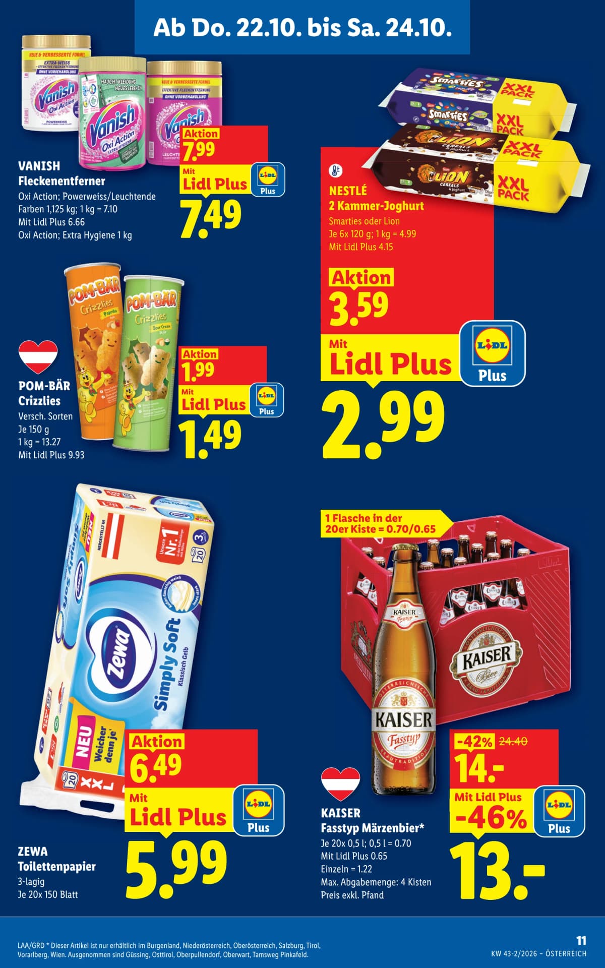 Seite 13 des Lidl Flugblatts – Aktuelle Angebote