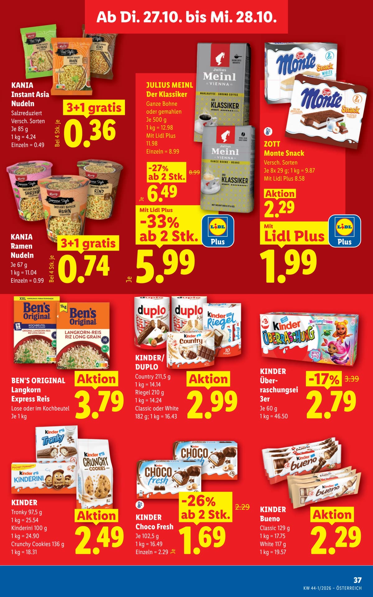 Seite 46 des Lidl Flugblatts – Aktuelle Angebote