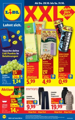 Seite 1 des Lidl Prospekts Aktuelle Angebote
