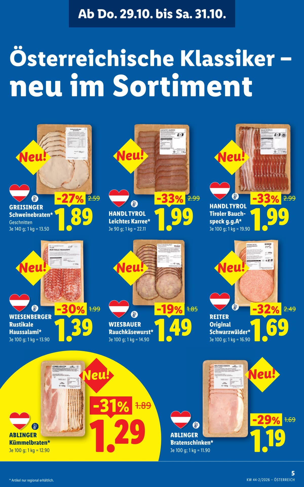 Seite 7 des Lidl Flugblatts – Aktuelle Angebote