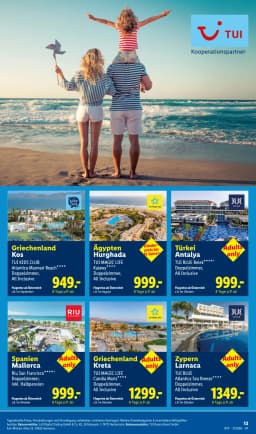Seite 13 des Lidl Reisen Prospekts Reisen