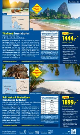 Seite 17 des Lidl Reisen Prospekts Reisen