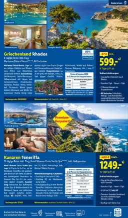 Seite 7 des Lidl Reisen Prospekts August Reise-Highlights