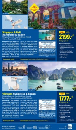 Seite 13 des Lidl Reisen Prospekts August Reise-Highlights