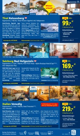 Seite 3 des Lidl Reisen Prospekts September Reise-Highlights