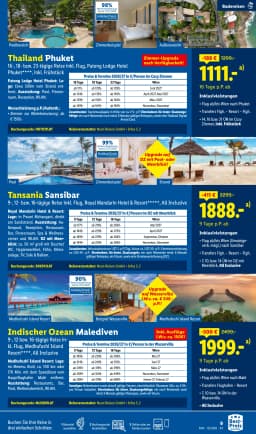 Seite 9 des Lidl Reisen Prospekts September Reise-Highlights