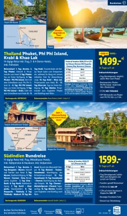 Seite 17 des Lidl Reisen Prospekts September Reise-Highlights